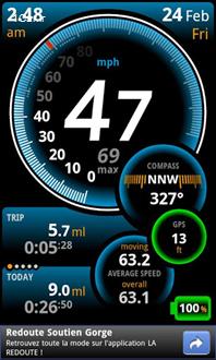 معرفی اپلیکیشن Ulysse Speedometer